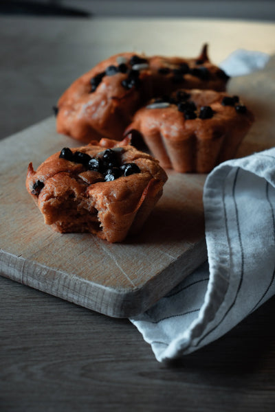 Gluten Free Antioxidant Blueberry Muffins